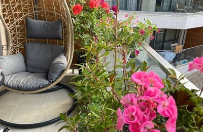 Alquiler de un amplio apartamento de 2 habitaciones, barrio Briz, Varna, Bulgaria